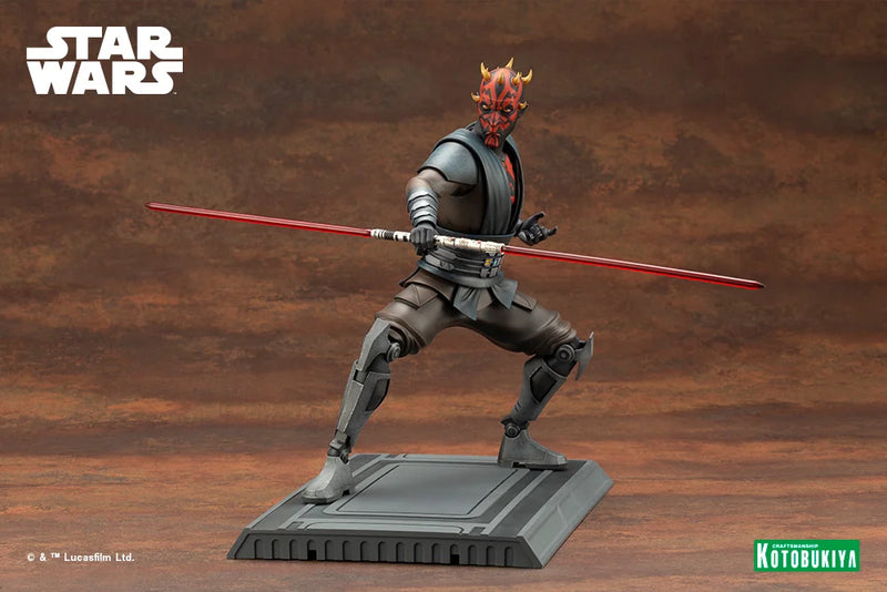 KOTOBUKIYA ARTFX SW203 Darth Maul 1/7 Scale Figure - Star Wars The Clone Wars 1/7 Scale Figure