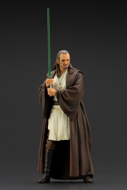 KOTOBUKIYA ARTFX+ SW174 Qui-Gon Jinn (The Phantom Menace) - Star Wars 1/10 Scale Figure