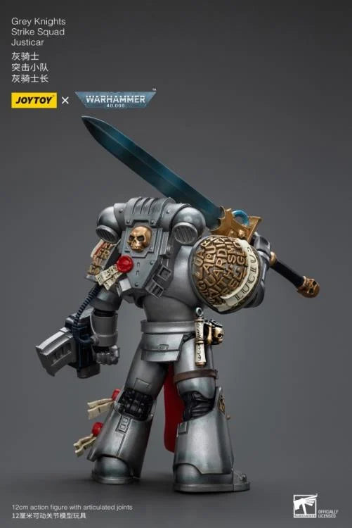 JOYTOY Warhammer 40K Grey Knights Strike Squad Justicar 1/18 Scale Action Figure