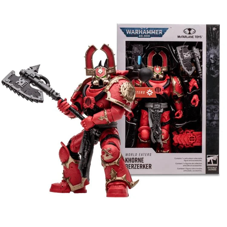 MCFARLANE Warhammer 40K World Eaters Khorne Berzerker Action Figure