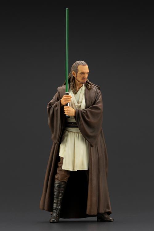 KOTOBUKIYA ARTFX+ SW174 Qui-Gon Jinn (The Phantom Menace) - Star Wars 1/10 Scale Figure