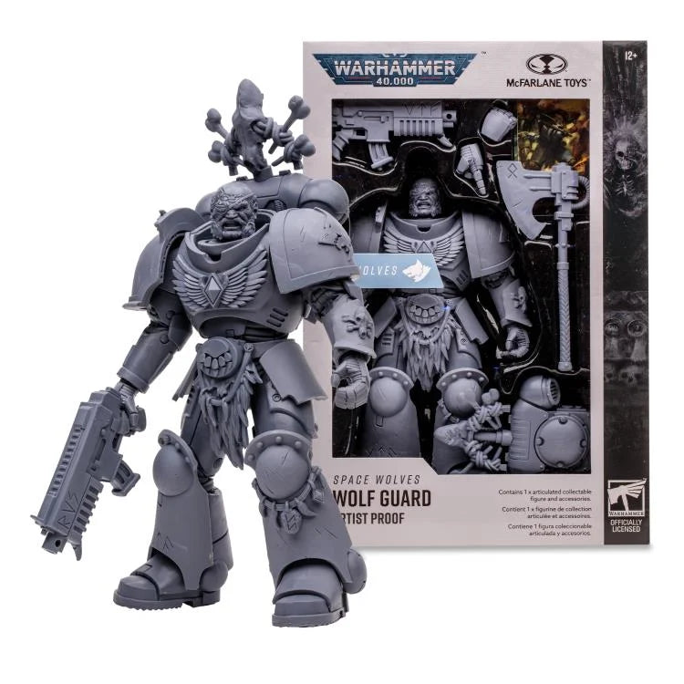 MCFARLANE Warhammer 40K Space Wolves Wolf Guard (Artist Proof) Action Figure