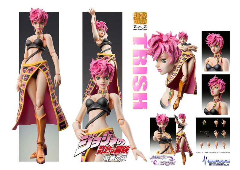 Medicos Chozokado Trish Una - JoJo's Bizarre Adventure Action Figure