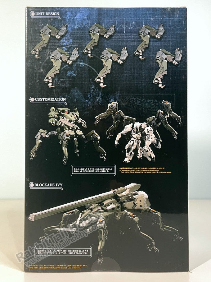 KOTOBUKIYA Hexa Gear Booster Pack 008 Insect Leg - 1/24 Scale Model Kit