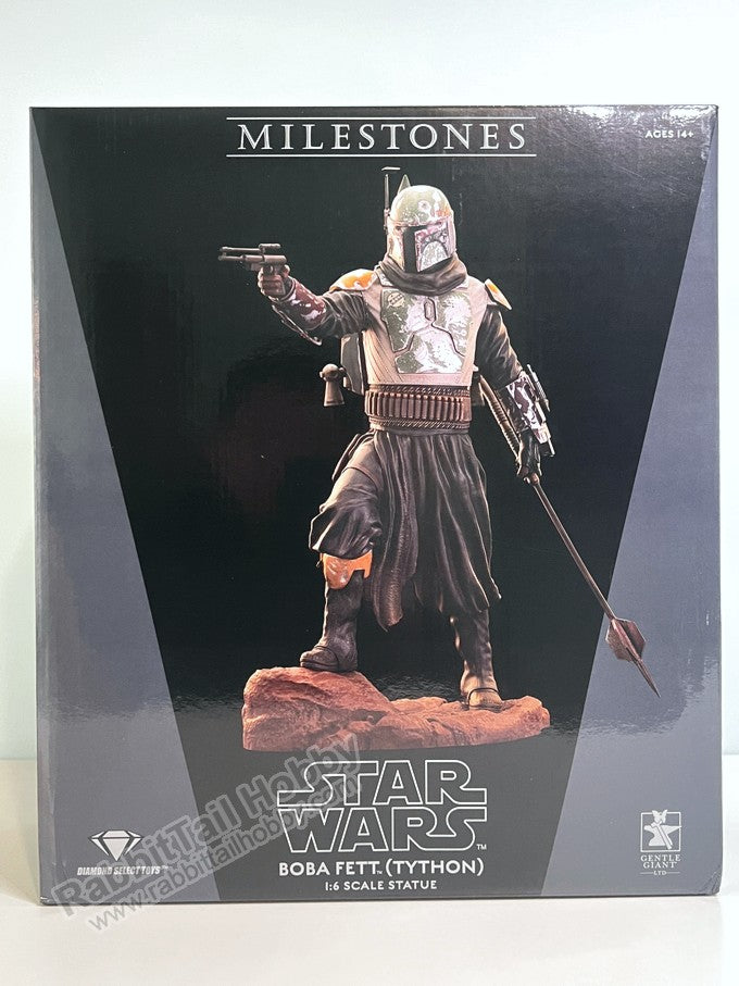 DIAMOND SELECT TOYS Mandalorian Boba Fett 1/6 Scale Limited Edition Statue - Star Wars Milestones