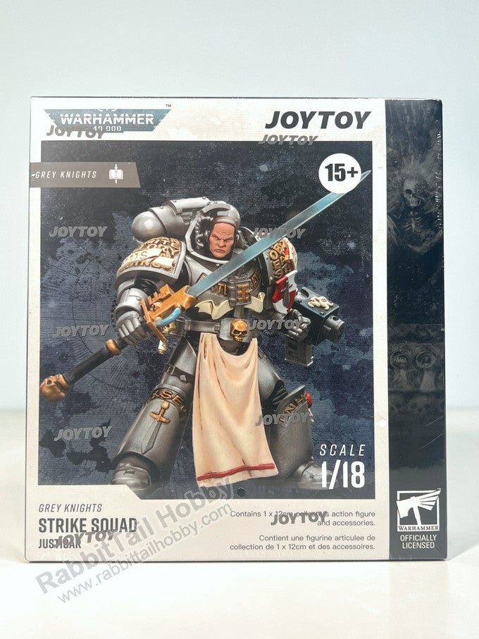 JOYTOY Warhammer 40K Grey Knights Strike Squad Justicar 1/18 Scale Action Figure