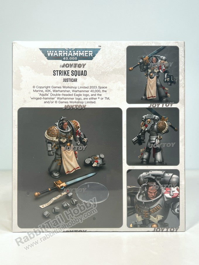 JOYTOY Warhammer 40K Grey Knights Strike Squad Justicar 1/18 Scale Action Figure