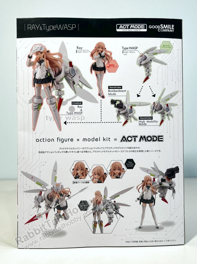 Good Smile Company ACT MODE Ray & Type WASP - NAVY FIELD 152 Action Figure