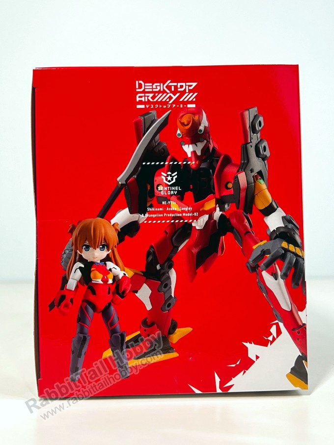 Megahouse Desktop Army Shikinami Asuka Langley & Evangelion 2 - EVANGELION Model Kits