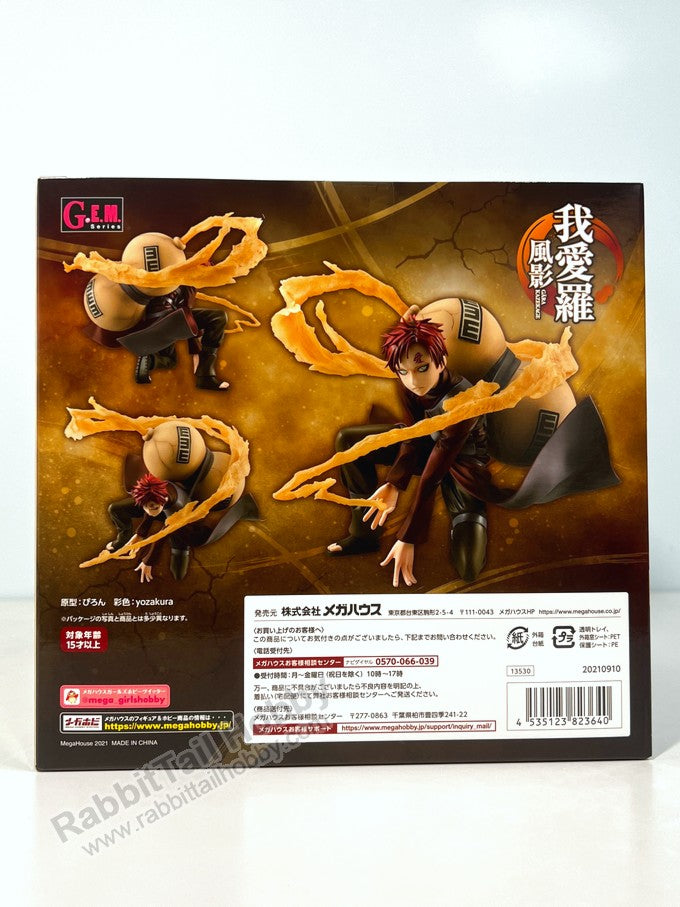 Megahouse G.E.M. Gaara Kazekage - Naruto Shippuden Non Scale Figure