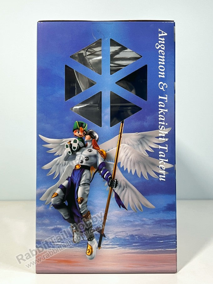 Megahouse G.E.M. Angemon & Takaishi Takeru - Digimon Adventure Non Scale Figure