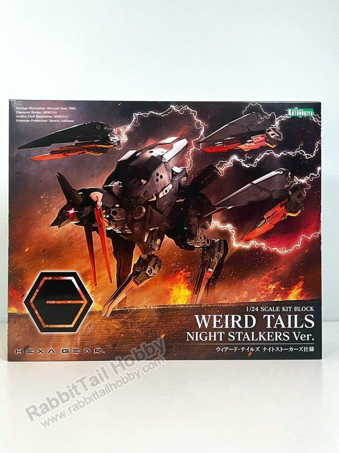 KOTOBUKIYA Hexa Gear Weird Tails Night Stalkers Ver. - 1/24 Scale Model Kit