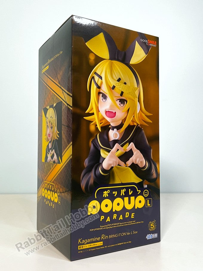 Good Smile Company POP UP PARADE Kagamine Rin: BRING IT ON Ver. L Size - VOCALOID Non Scale Figure