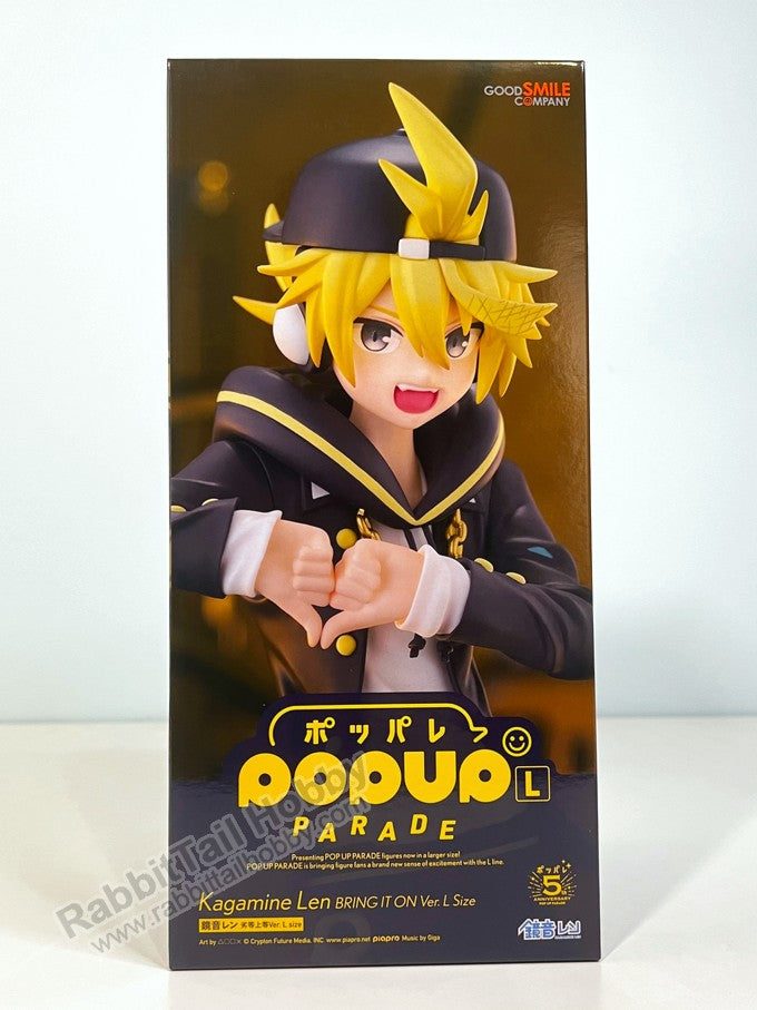 Good Smile Company POP UP PARADE Kagamine Len: BRING IT ON Ver. L Size - VOCALOID Non Scale Figure