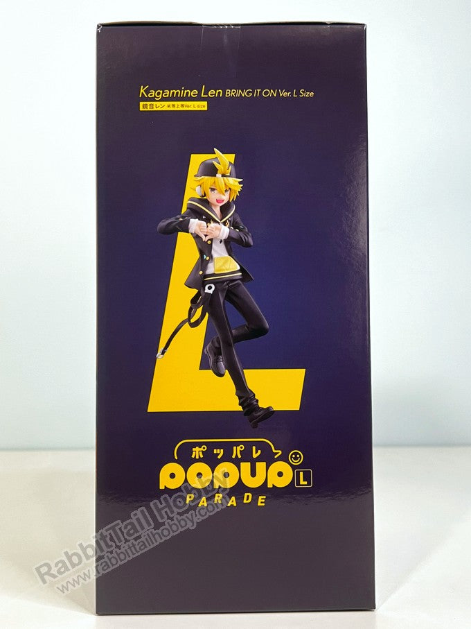 Good Smile Company POP UP PARADE Kagamine Len: BRING IT ON Ver. L Size - VOCALOID Non Scale Figure