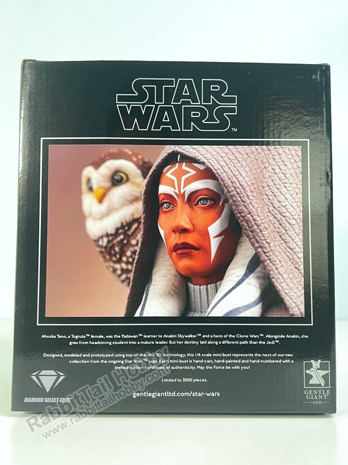 DIAMOND SELECT TOYS Star Wars Rebels Ahsoka Tano 1/6 Scale Bust