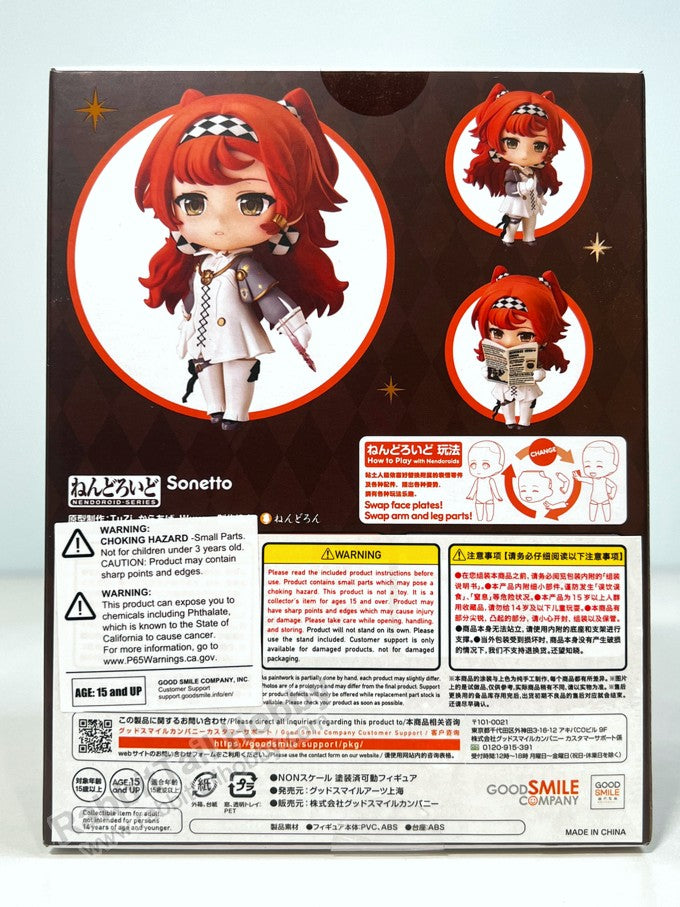 Good Smile Arts Shanghai 2391 Nendoroid Sonetto - REVERSE: 1999 Chibi Figure