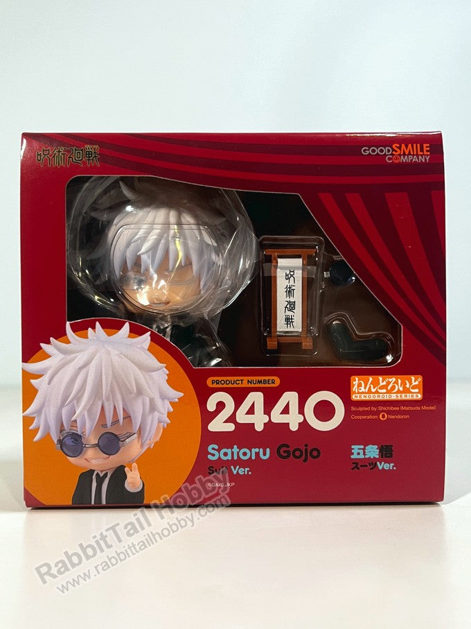 Good Smile Company 2440 Nendoroid Satoru Gojo: Suit Ver. - Jujutsu Kaisen Chibi Figure