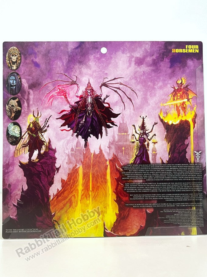 Four Horsemen Mythic Legions Undead builder pack (Deluxe set) - Necronominus Action Figure