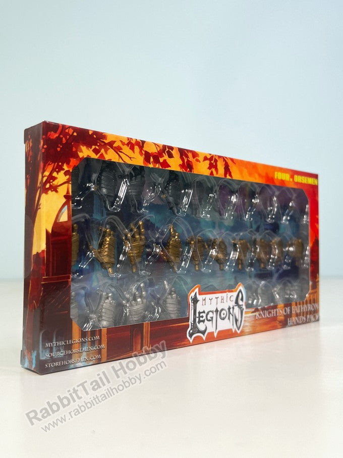 Four Horsemen Mythic Legions Knights of Eathyron Hands Pack - Necronominus Accessories