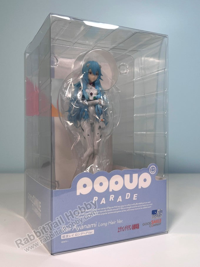 Good Smile Company POP UP PARADE Rei Ayanami: Long Hair Ver. - Rebuild of Evangelion Non Scale Figure