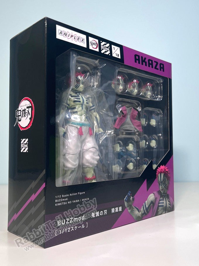 Original Aniplex BUZZmod. Demon Slayer Akaza Anime Action Figures  Collection PVC Model Gift Toys - AliExpress