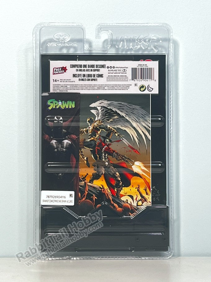 MCFARLANE Spawn Page Punchers 2pk She Spawn and Curse 3in Action Figures with Comic