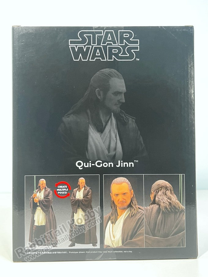 KOTOBUKIYA ARTFX+ SW174 Qui-Gon Jinn (The Phantom Menace) - Star Wars 1/10 Scale Figure