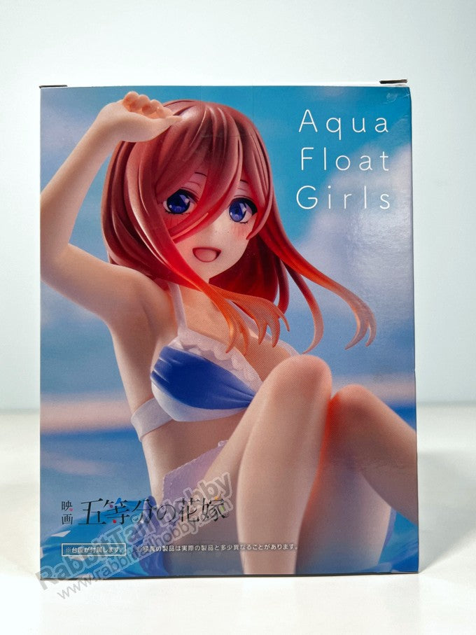 Taito Aqua Float Girls Miku Nakano - The Quintessential Quintuplets Prize Figure