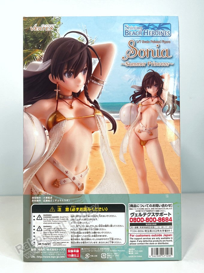 Vertex Shining Beach Heroines Sonia Summer Princess - Original Character 1/7 Scale Figure