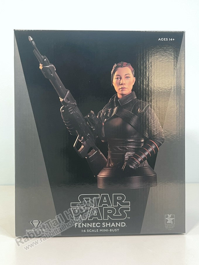 DIAMOND SELECT TOYS Fennec Shand 1/6 Bust - Star Wars The Mandalorian Scale Figure