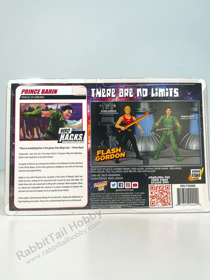 BOSS FIGHT STUDIO Flash Gordon Hero HACKS Prince Barin - Hero H.A.C.K.S. Action figure