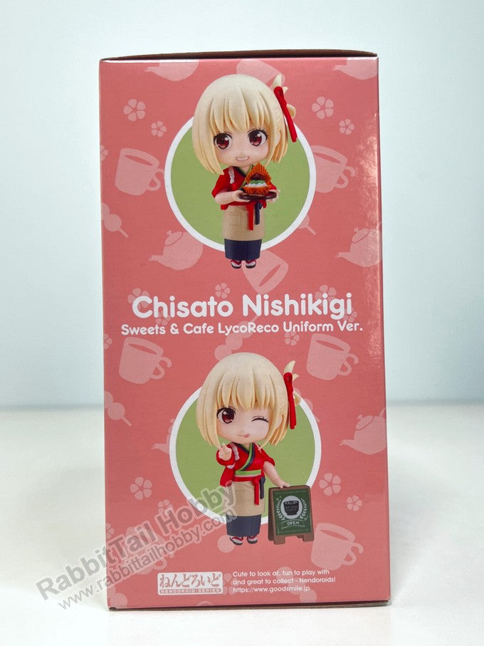 Good Smile Company 2335 Nendoroid Chisato Nishikigi Cafe LycoReco Uniform Ver. - Lycoris Recoil Chibi Figure