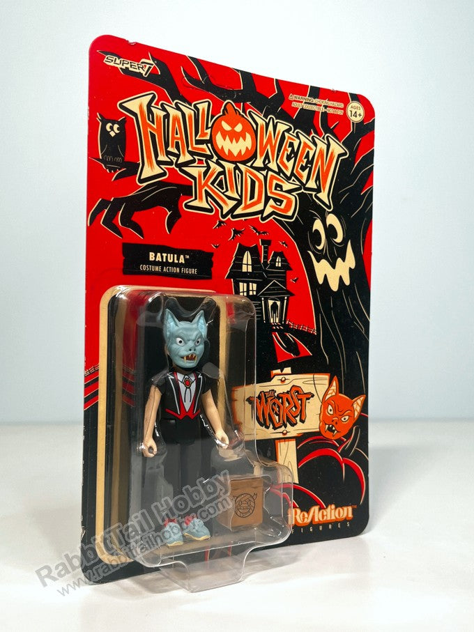 SUPER7 The Worst Halloween Kids ReAction Batula Boy Figure - Action Figure