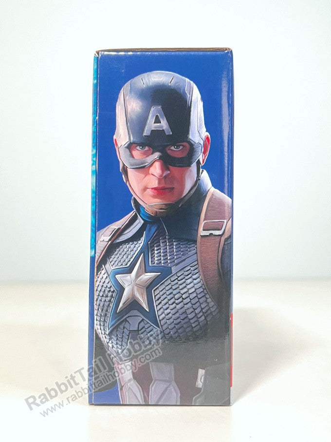 DIAMOND SELECT TOYS Porcelain Shield Collection Captain America Box Full Set Infinity Saga (8 Pcs) - Marvel