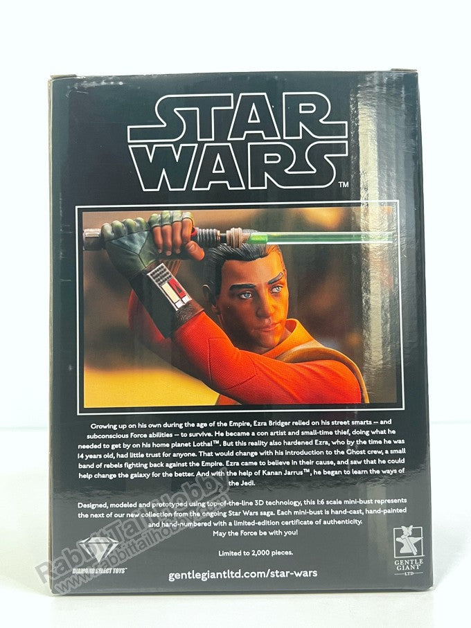 DIAMOND SELECT TOYS Ezra Bridger 1/6 Bust - Star Wars Rebels Scale Figure