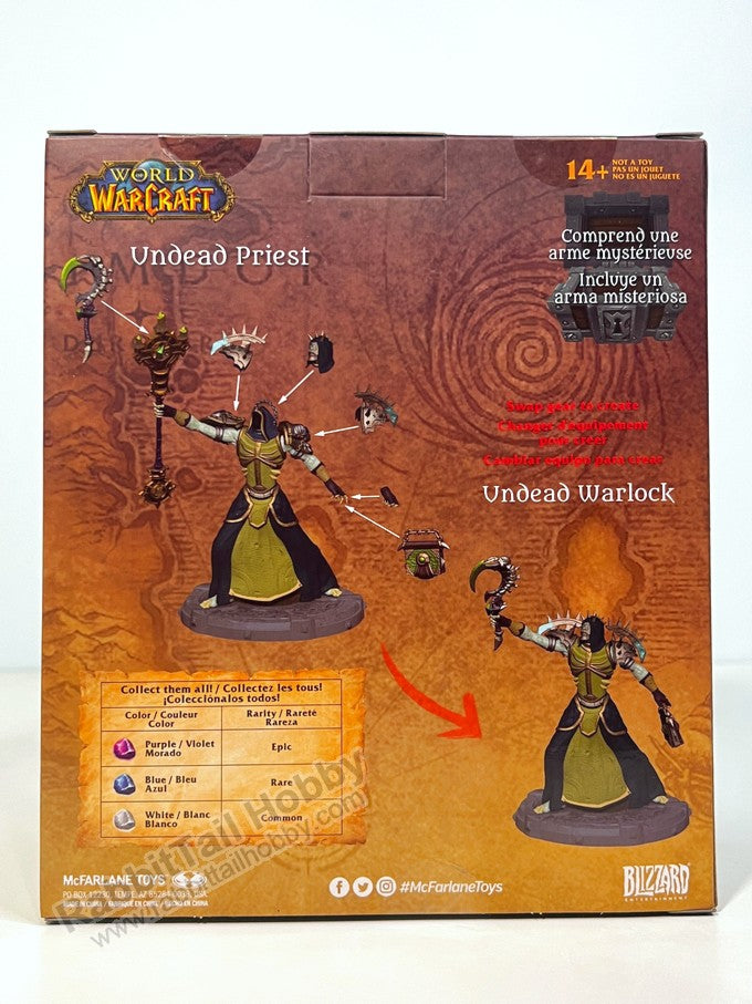 MCFARLANE Undead Priest/Warlock - World of Warcraft 1/12 Scale Figure