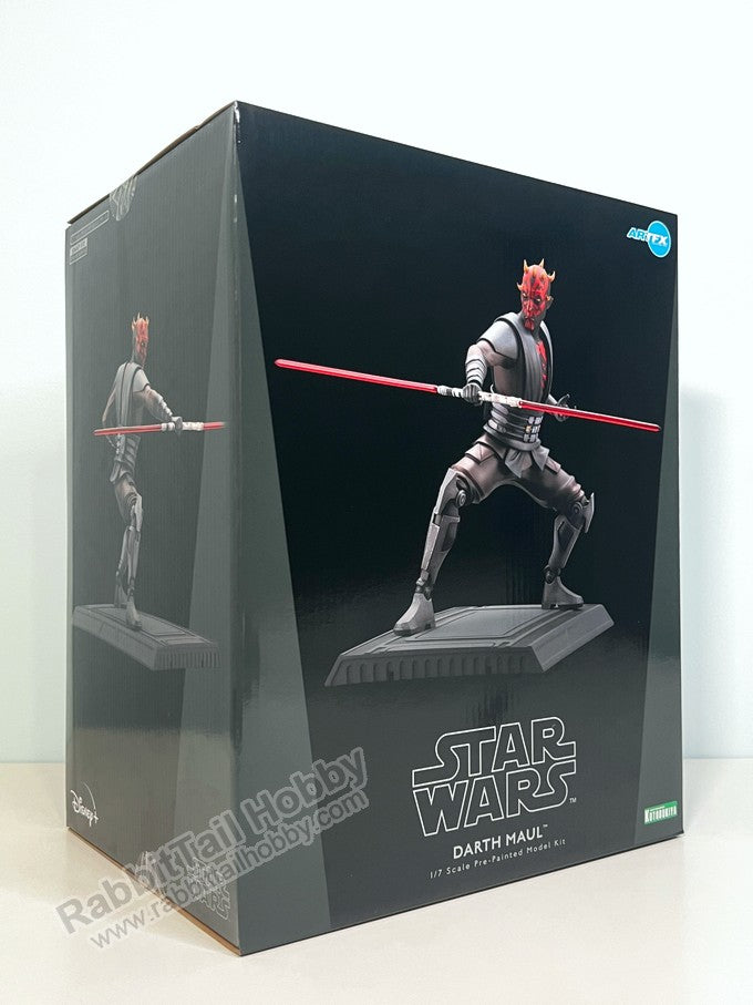 KOTOBUKIYA ARTFX SW203 Darth Maul 1/7 Scale Figure - Star Wars The Clone Wars 1/7 Scale Figure