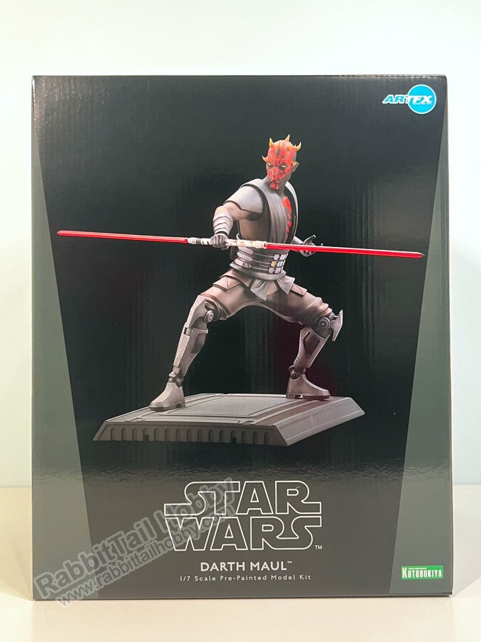 KOTOBUKIYA ARTFX SW203 Darth Maul 1/7 Scale Figure - Star Wars The Clone Wars 1/7 Scale Figure