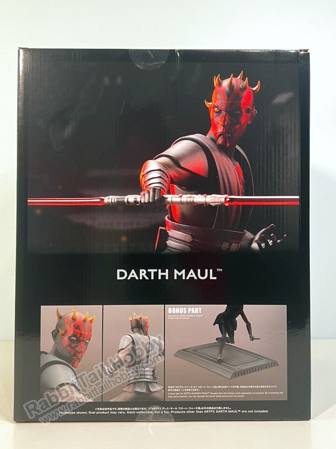 KOTOBUKIYA ARTFX SW203 Darth Maul 1/7 Scale Figure - Star Wars The Clone Wars 1/7 Scale Figure