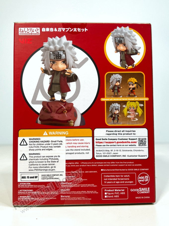 Good Smile Company 886 Nendoroid Jiraiya & Gamabunta Set - Naruto Shippuden Chibi Figure