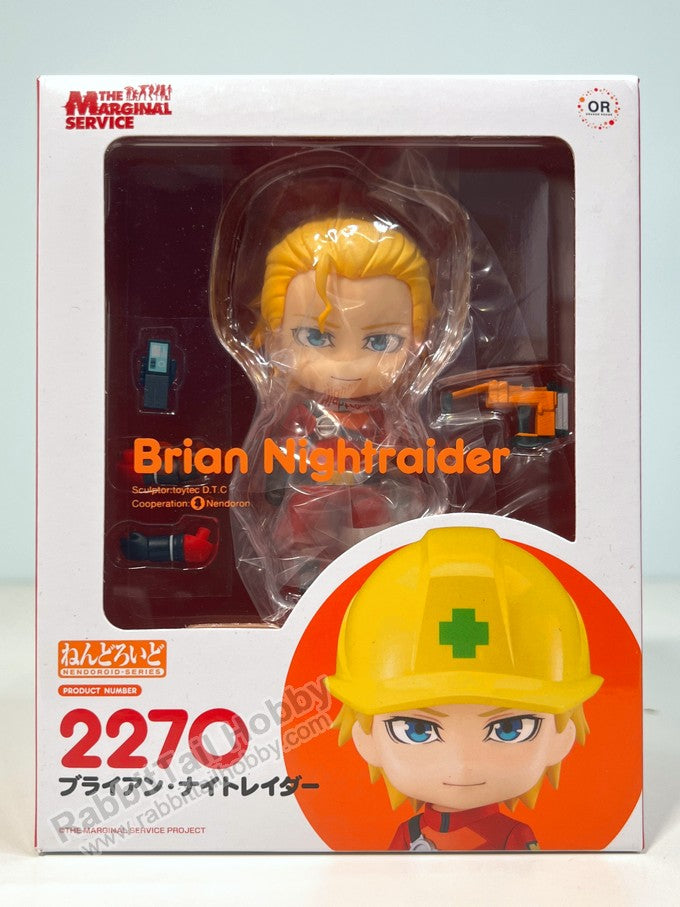 Orange Rouge 2270 Nendoroid Brian Nightraider - THE MARGINAL SERVICE Chibi Figure