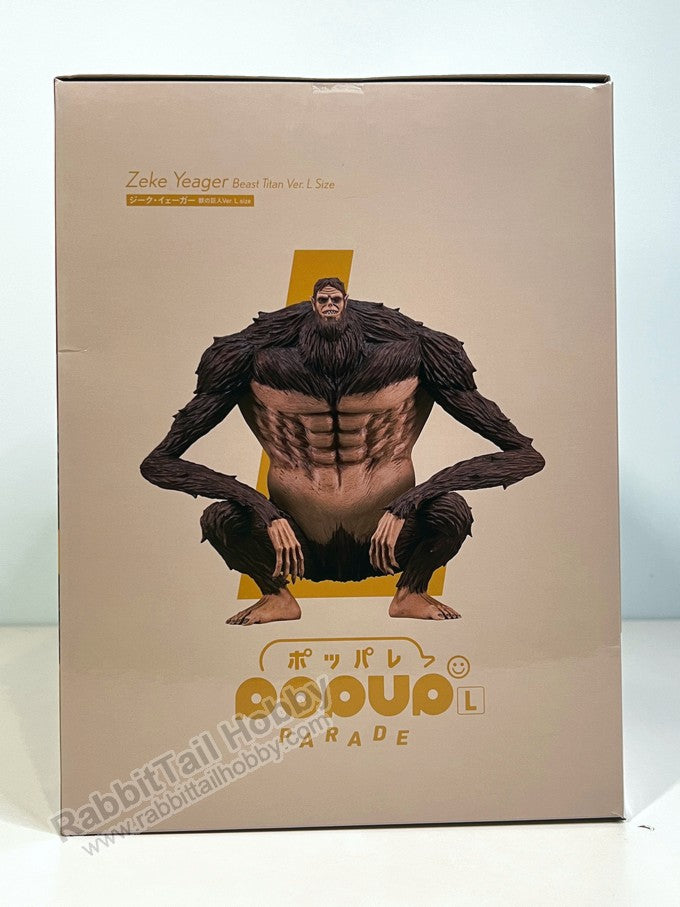 Good Smile Company POP UP PARADE Zeke Yeager: Beast Titan Ver. L Size - Attack on Titan Non Scale Figure