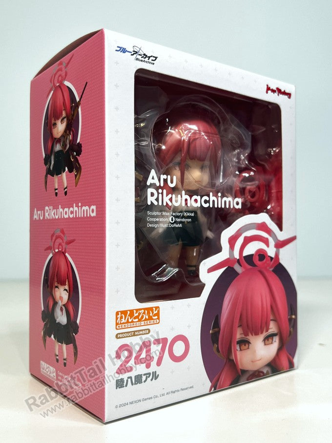 Max Factory 2470 Nendoroid Aru Rikuhachima - Blue Archive Chibi Figure