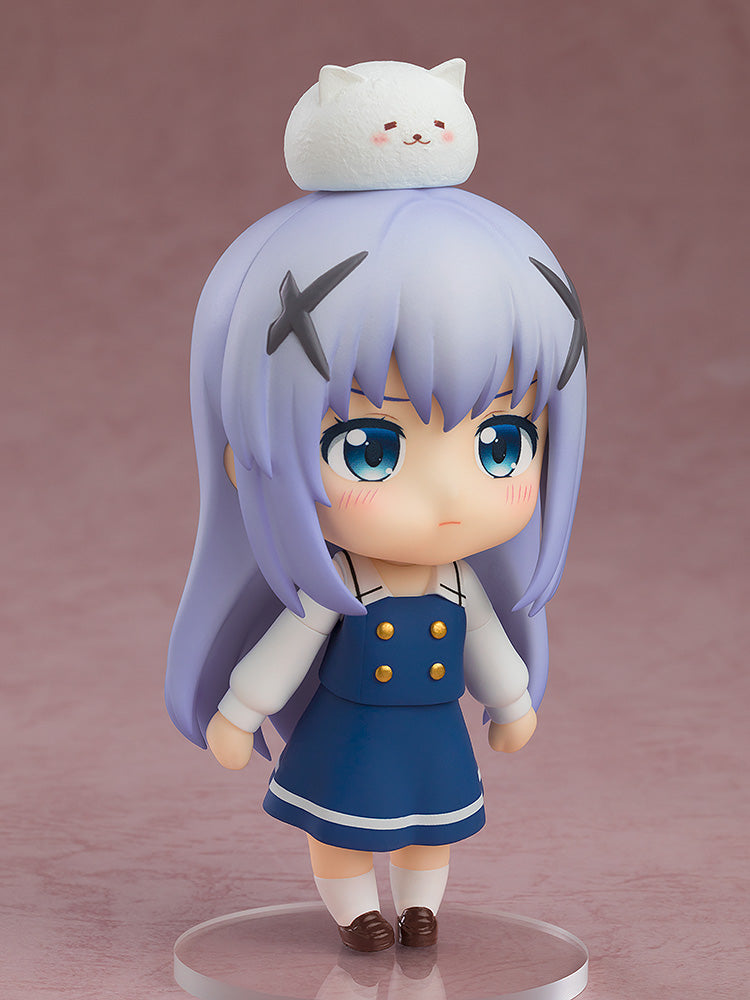 Good Smile Company 2519 Nendoroid Chino: Winter Uniform Ver. - Is the Order a Rabbit? Chibi Figure