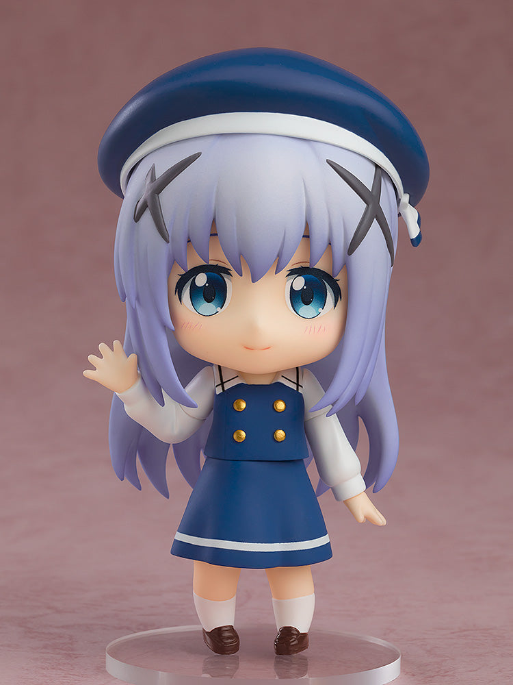 Good Smile Company 2519 Nendoroid Chino: Winter Uniform Ver. - Is the Order a Rabbit? Chibi Figure