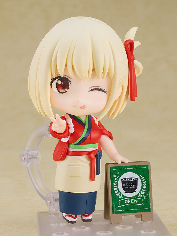 Good Smile Company 2335 Nendoroid Chisato Nishikigi Cafe LycoReco Uniform Ver. - Lycoris Recoil Chibi Figure