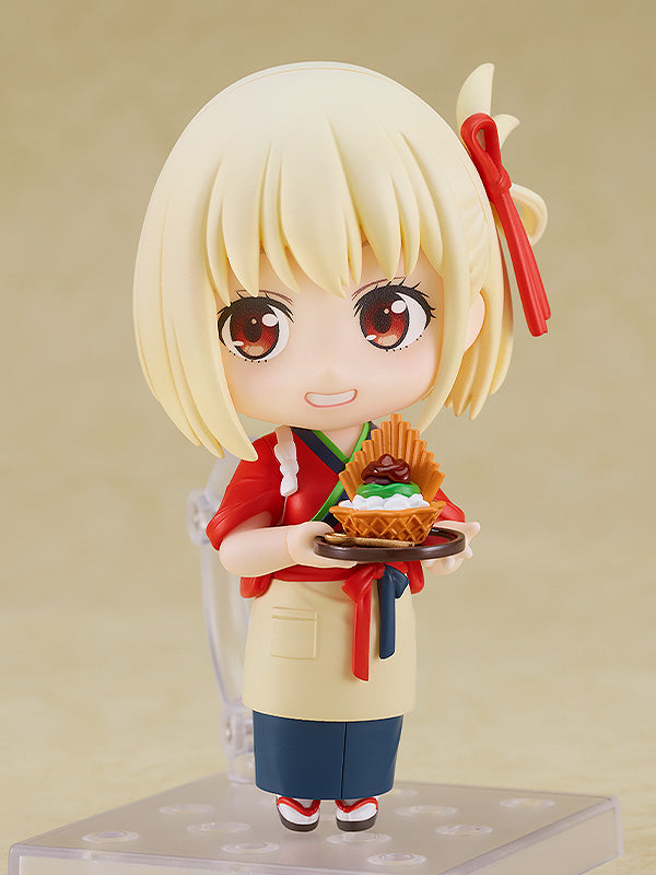 Good Smile Company 2335 Nendoroid Chisato Nishikigi Cafe LycoReco Uniform Ver. - Lycoris Recoil Chibi Figure