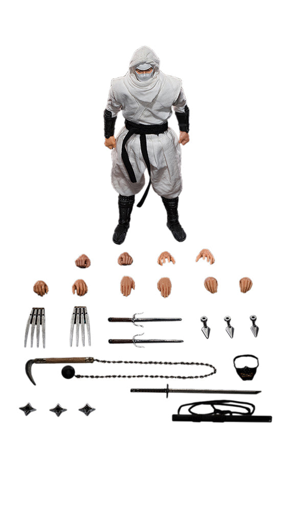 VTOYS X 6INCH SN003 Shadow Ninja (White) 1/12 Scale Figure - Action Figure