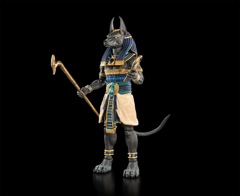 Four Horsemen Figura Obscura: Anubis, Black and Blue - Retailer Appreciation Wave 2025 Action Figure